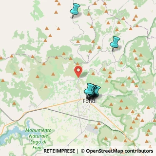 Mappa Via Barilone, 04022 Fondi LT, Italia (3.44636)