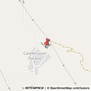 Mappa Via Cagno, 2, 03040 Castelnuovo Parano, Frosinone (Lazio)