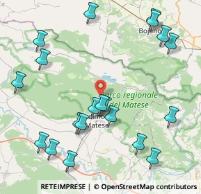 Mappa Via Ginevra, 81010 San Gregorio Matese CE, Italia (10.6685)