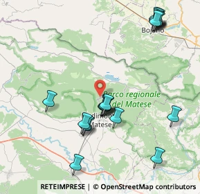 Mappa Via Geppino Bojano, 81010 San Gregorio Matese CE, Italia (9.6345)
