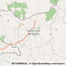 Mappa Santa Croce del Sannio