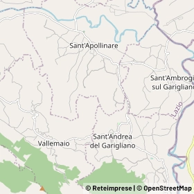 Mappa Sant'Andrea del Garigliano