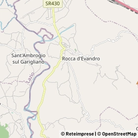 Mappa Rocca d'Evandro