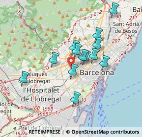 Mappa Carrer d'Entença, 08029 Bitti NU, Italia (3.13077)