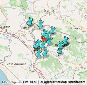 Mappa 81010 Ailano CE, Italia (10.9465)