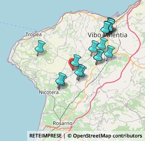 Mappa Via Giosuè Carducci, 89841 Rombiolo VV, Italia (7.50706)