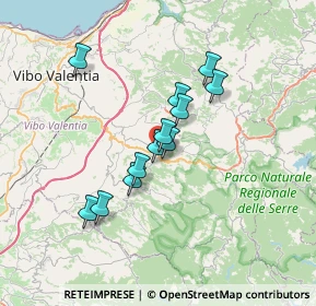 Mappa Via Guido Rossa, 89831 Soriano Calabro VV, Italia (5.94833)