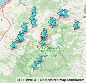 Mappa Via Stretto di Pietro, 89822 Spadola VV, Italia (8.8665)