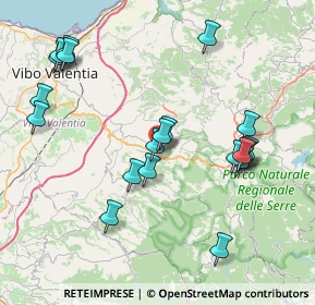Mappa Via Tenente Pisani, 89831 Soriano Calabro VV, Italia (9.314)