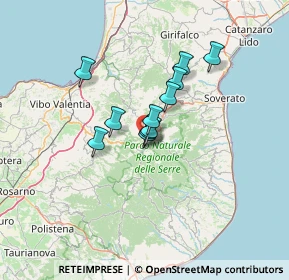 Mappa Via Pendini, 89822 Spadola VV, Italia (9.56273)