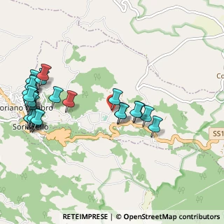 Mappa Via Cutura, 89831 Sorianello VV, Italia (1.37308)