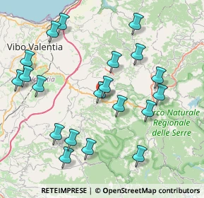 Mappa Contrada Lacchi, 89831 Gerocarne VV, Italia (9.7625)