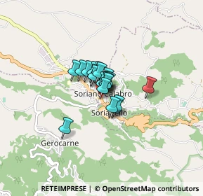 Mappa Contrada Lacchi, 89831 Gerocarne VV, Italia (0.392)