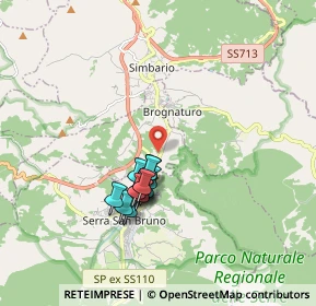 Mappa Località Cannella, 89822 Spadola VV, Italia (1.61385)