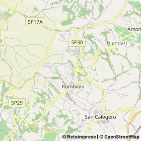 Mappa Rombiolo