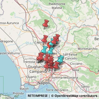 Mappa 81020 Recale CE, Italia (10.8795)