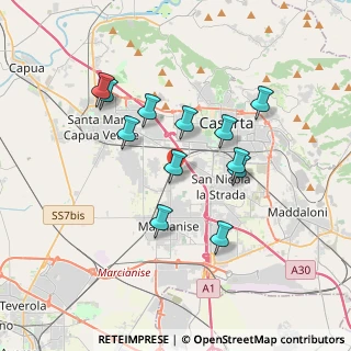 Mappa 81020 Recale CE, Italia (3.43333)