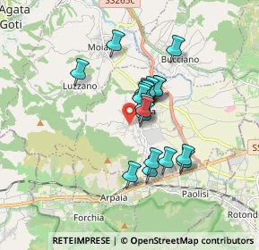 Mappa Via Pace, 82011 Airola BN, Italia (1.295)