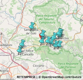Mappa Via Pace, 82011 Airola BN, Italia (5.76154)