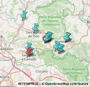 Mappa Via Pace, 82011 Airola BN, Italia (5.30563)