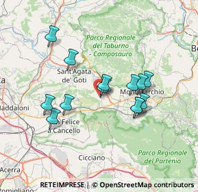 Mappa Via Pace, 82011 Airola BN, Italia (6.66308)