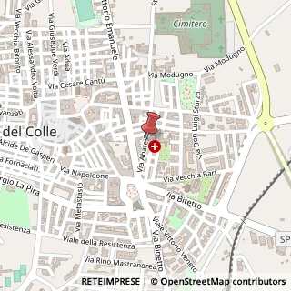 Mappa Via Fornari Abate, 25, 70027 Palo del Colle BA, Italia, 70027 Palo del Colle, Bari (Puglia)