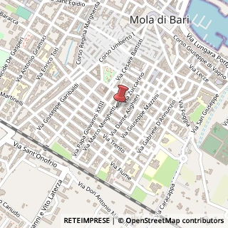 Mappa Via Vittorio Emanuele II, 112, 70042 Mola di Bari, Bari (Puglia)