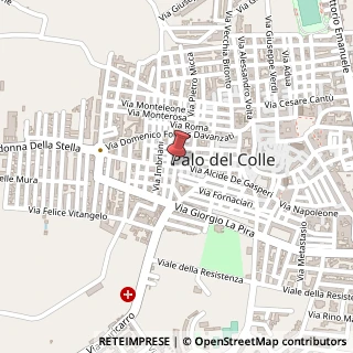 Mappa Via de gasperi alcide 101, 70027 Palo del Colle, Bari (Puglia)