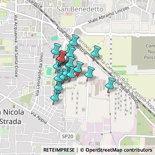Mappa Piazza della Costituzione, 81100 Caserta CE, Italia (0.308)