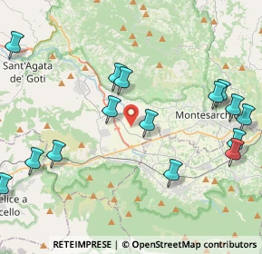 Mappa Str. Vicinale Cortedona Prima, 82011 Airola BN, Italia (5.665)