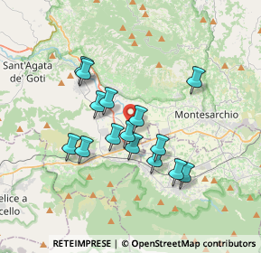 Mappa Str. Vicinale Cortedona Prima, 82011 Airola BN, Italia (3.196)