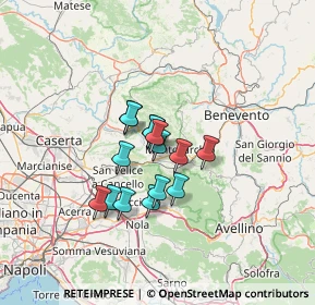 Mappa Str. Vicinale Cortedona Prima, 82011 Airola BN, Italia (9.50133)