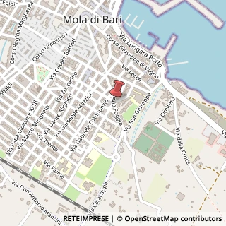 Mappa Via foggia 82, 70042 Mola di Bari, Bari (Puglia)