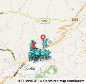 Mappa SS93, 85024 Lavello PZ, Italia (0.8995)