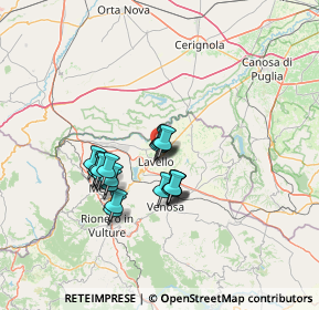 Mappa SS93, 85024 Lavello PZ, Italia (11.463)