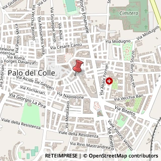 Mappa Corso Garibaldi, 94, 70027 Palo del Colle, Bari (Puglia)