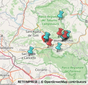 Mappa Via Profica, 82011 Airola BN, Italia (5.44231)