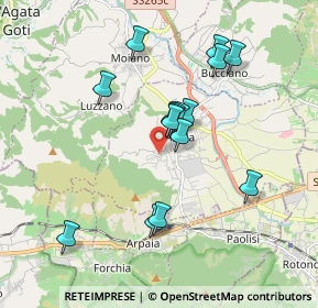 Mappa Via Profica, 82011 Airola BN, Italia (1.752)