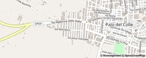 Mappa Palo del Colle
