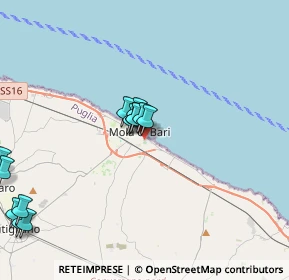 Mappa Via San Giuseppe, 70042 Mola di Bari BA, Italia (4.64154)