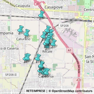 Mappa Via Caserta, 81020 Recale CE, Italia (0.8465)