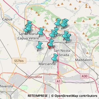 Mappa Via Caserta, 81020 Recale CE, Italia (3.40643)