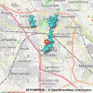 Mappa Via Adone Zoli, 81100 Caserta CE, Italia (1.55462)