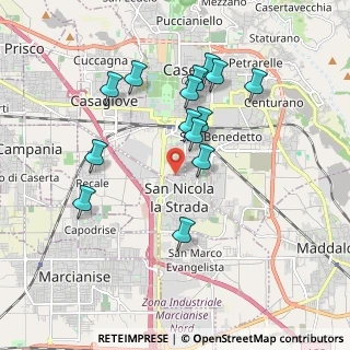 Mappa Via Adone Zoli, 81100 Caserta CE, Italia (1.89286)