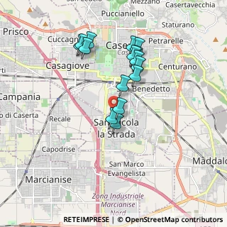 Mappa Via Adone Zoli, 81100 Caserta CE, Italia (1.77333)