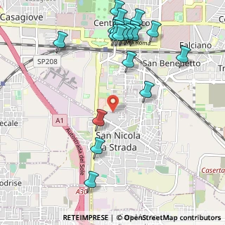 Mappa Via Adone Zoli, 81100 Caserta CE, Italia (1.38)