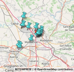 Mappa Via Adone Zoli, 81100 San Nicola La Strada CE, Italia (4.29467)