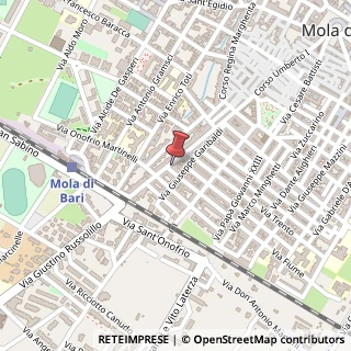 Mappa Viale Giacomo Matteotti, 138, 70042 Mola di Bari, Bari (Puglia)
