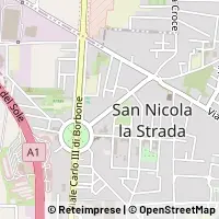 Kort San Nicola la Strada