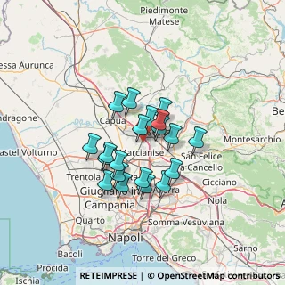 Mappa Via San Giacomo, 81020 Recale CE, Italia (10.6625)